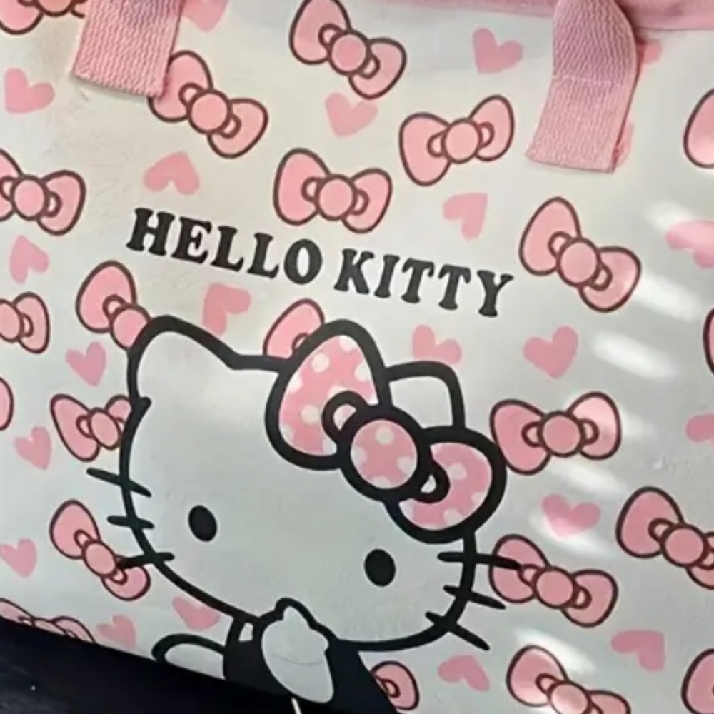 Sanrio Hello Kitty Pink Canvas Tote